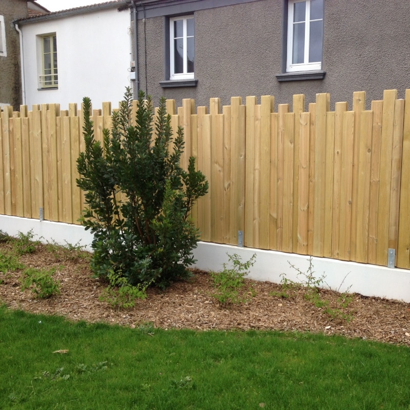 Cloture ganivelle, Amenagement jardin, Cloture jardin bois