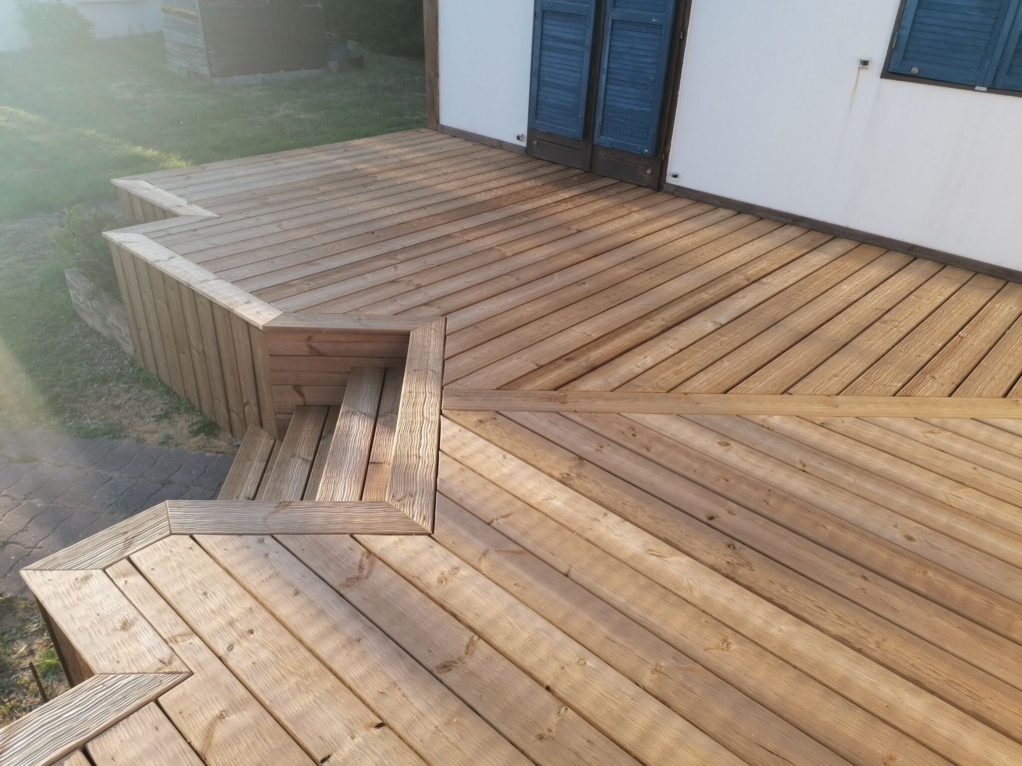brise-vue en bois