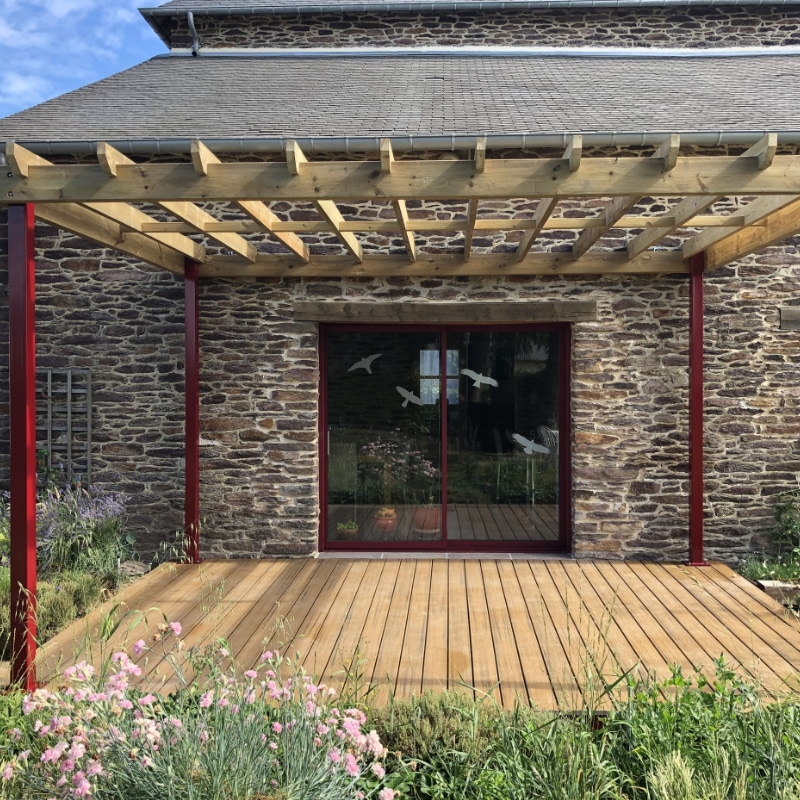 Pergola adossée - Bois Expo