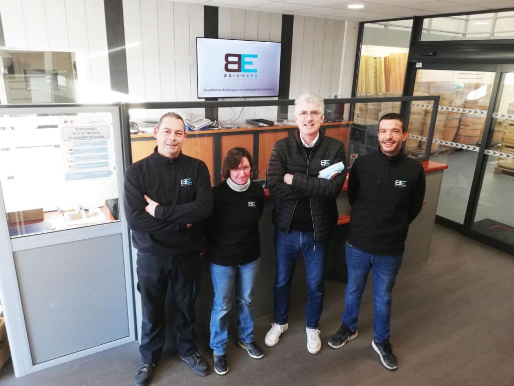 Nouvelle agence Bois Expo Distribution, à Etampes, en région parisienne