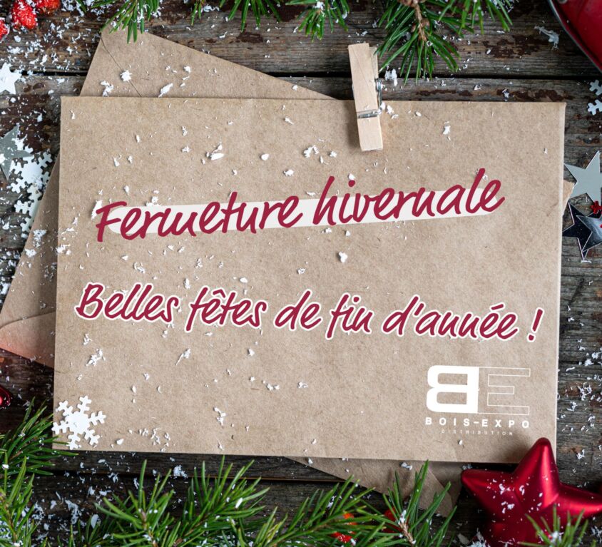 Fermeture hivernale site web