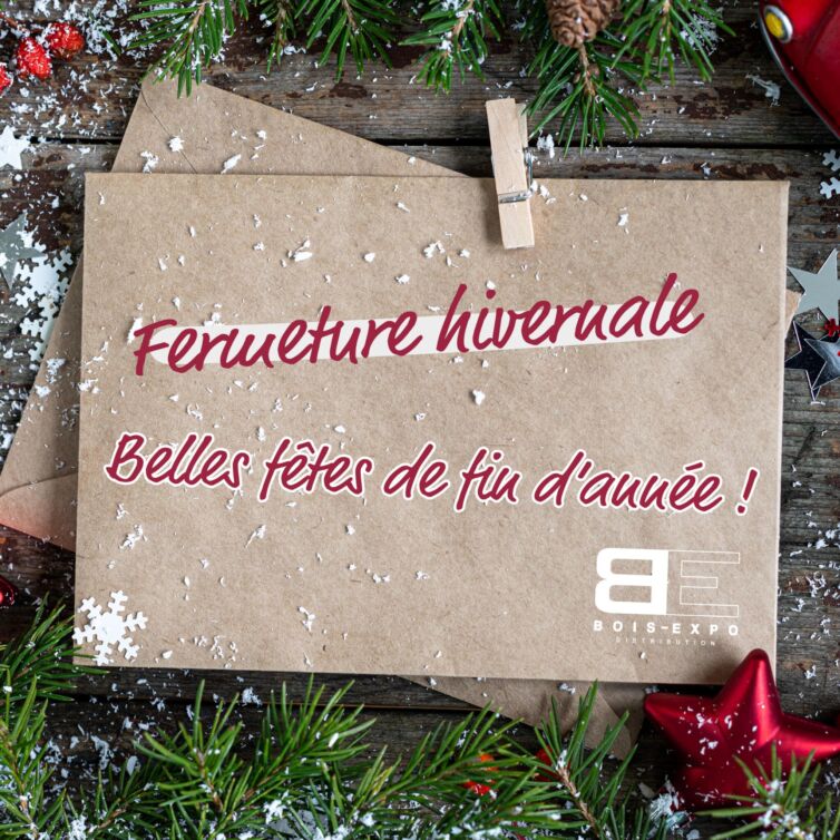 Fermeture hivernale site web