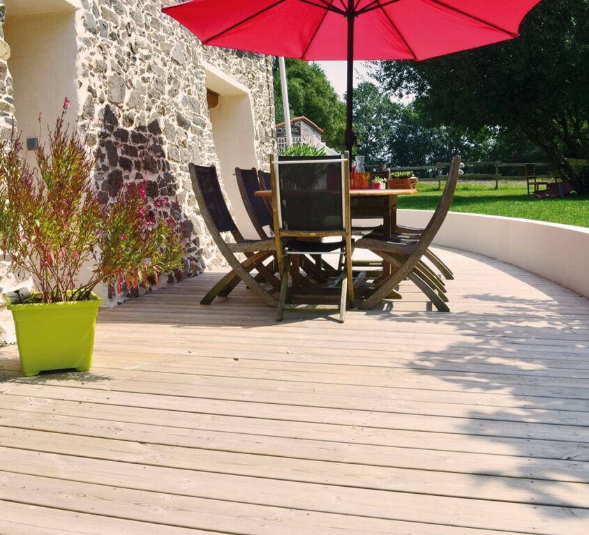 terrasses bois pin