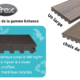 Lames légères et résistantes, 95% matériaux recyclés, diverses couleurs.