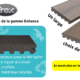 Caractéristiques des lames Trex Enhance.