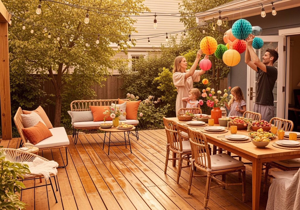 Terrasse en bois & art de vivre : idées pour une ambiance guinguette chic