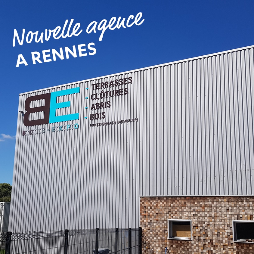 Nouvelle agence Bois Expo Distribution, à Rennes !