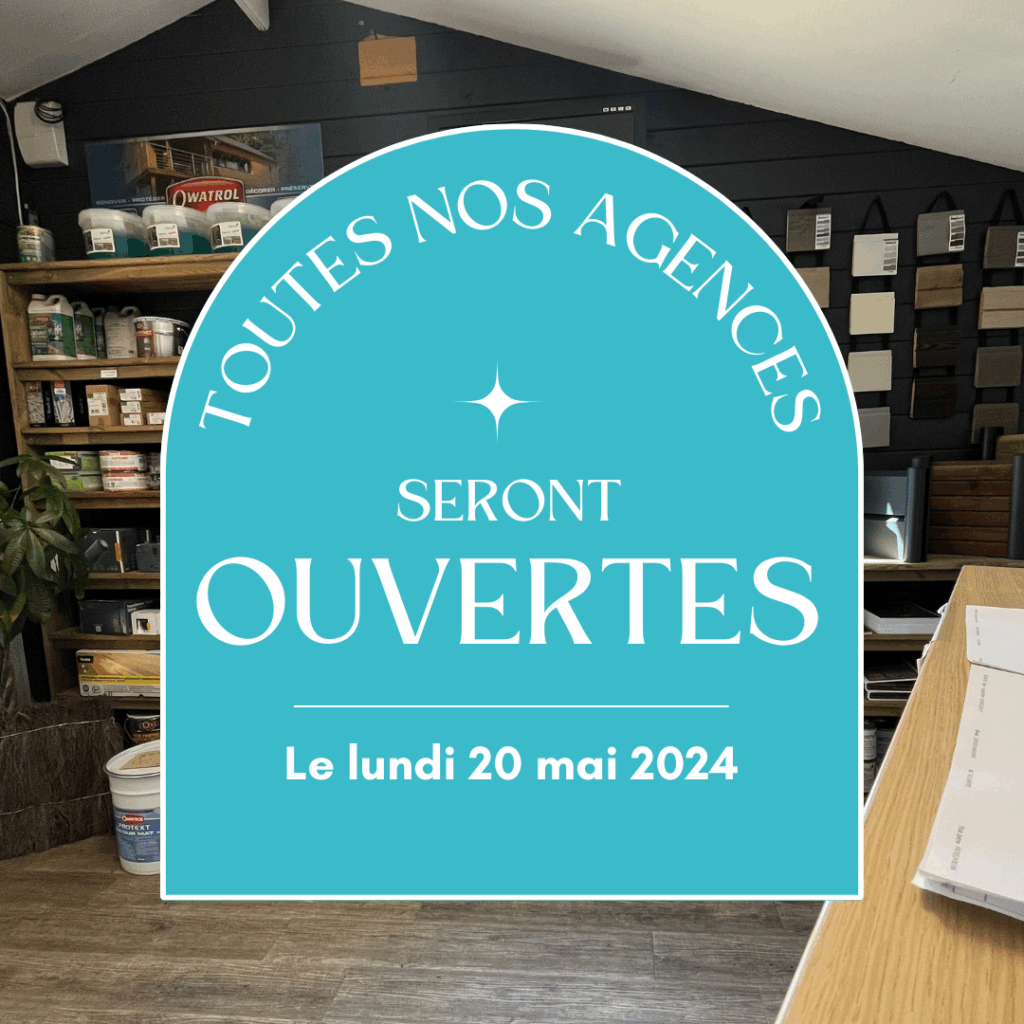 Ouverture des agences, lundi de la Pentecôte !