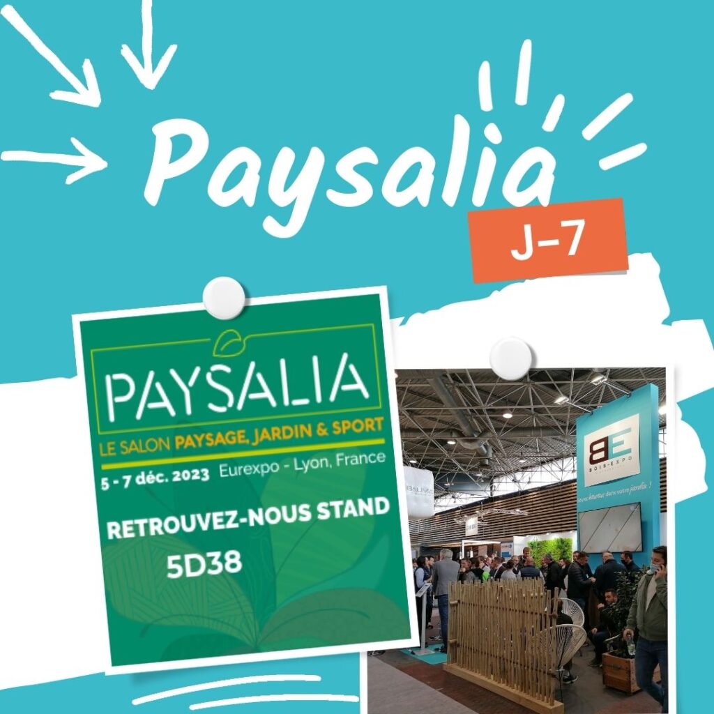 J-7 avant Paysalia, on vous dévoile le programme Bois Expo !