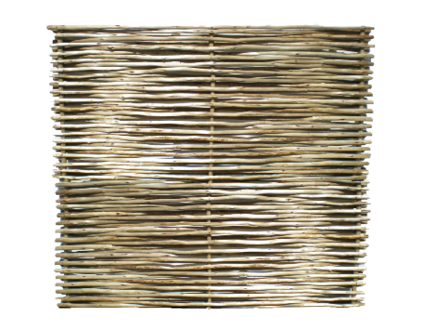 Clôture tressée – panneau eucalyptus