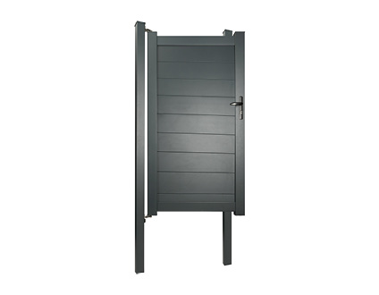 Portillon PRX lames pleines en aluminium
