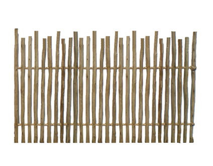 Clôture à cordes – Panneau eucalyptus