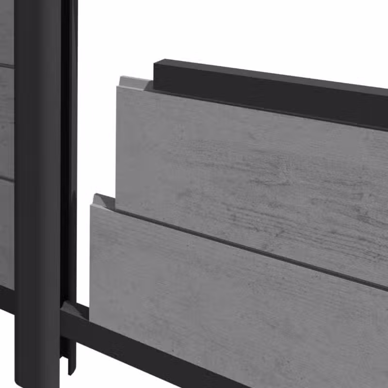 SYSTEM Classic – Clôture bois composite