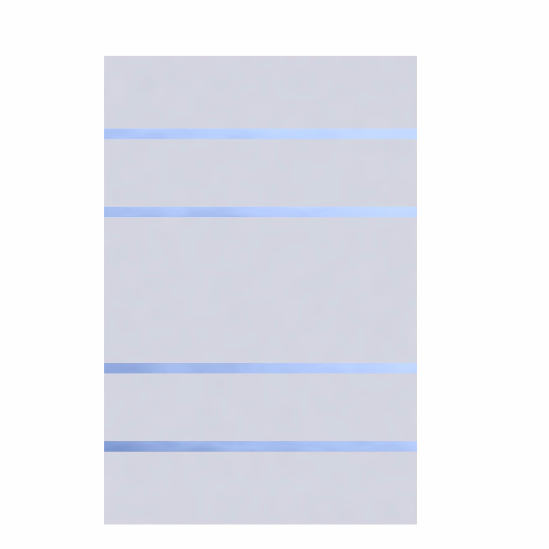 Papier quadrillé avec lignes bleues horizontales.