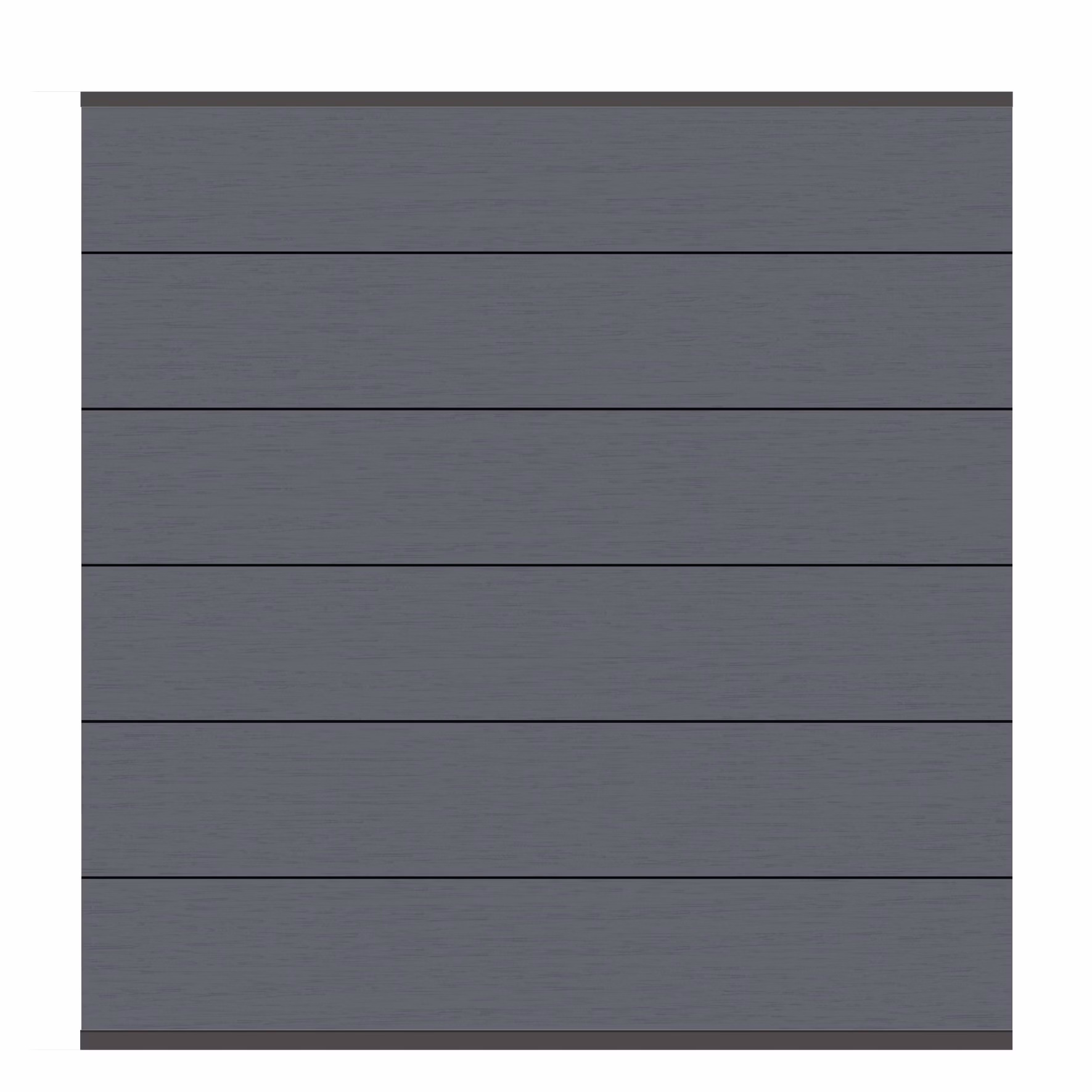 Mur gris avec panneaux horizontaux