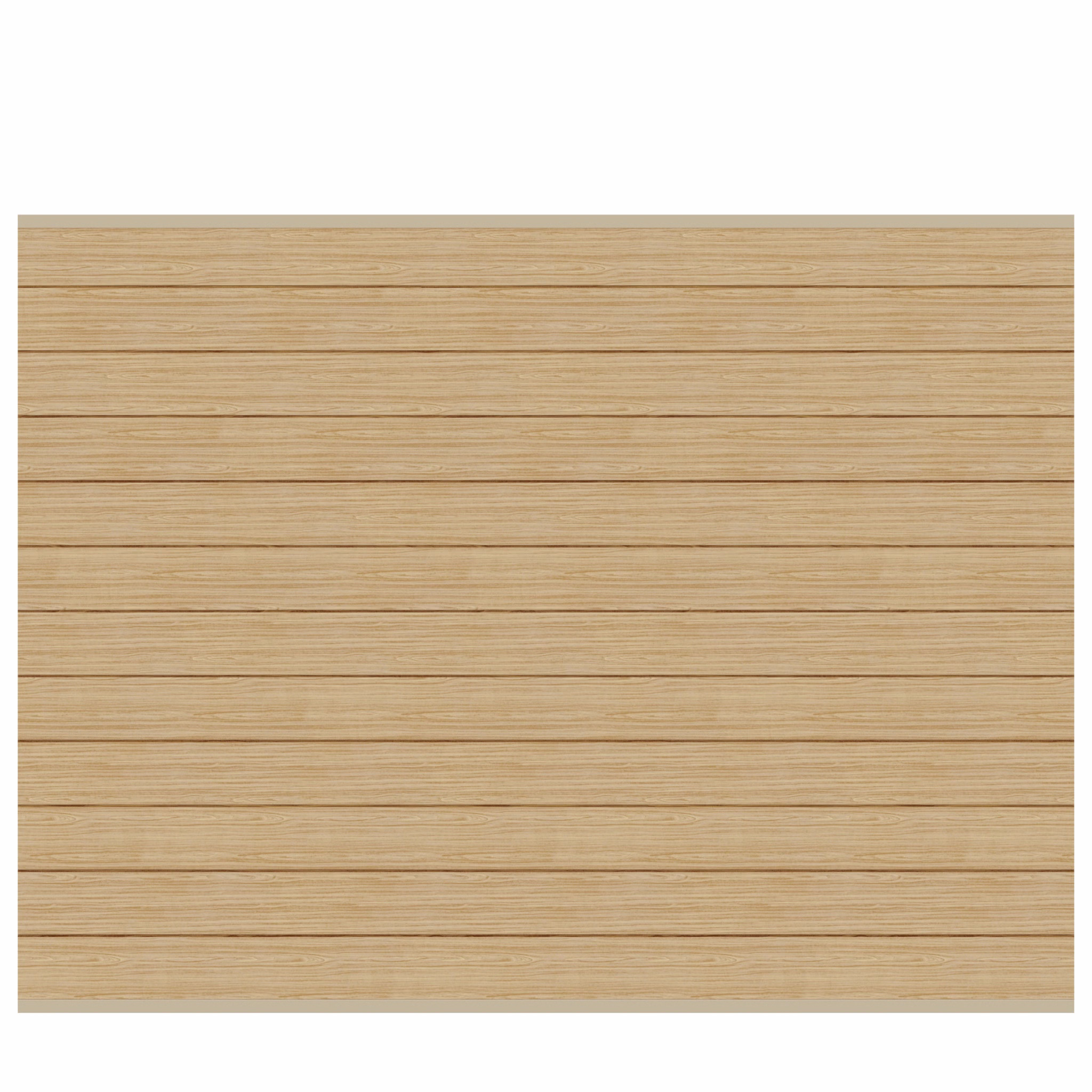 Planches de bois horizontales, couleur claire.