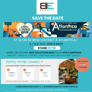 Retrouvez Bois-Expo pour le salon Atlantica 2026 à Niort